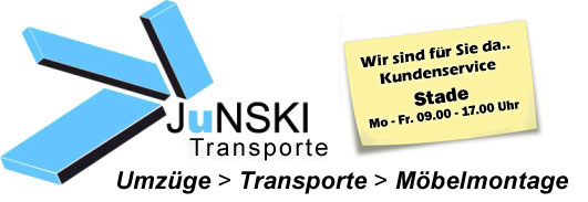 Logo der Firma Junski Transporte und Umzüge in Stade